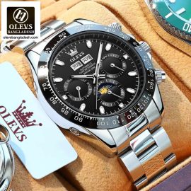 Original Olevs Luxury 6654 Model Automatic Mechanical Watch