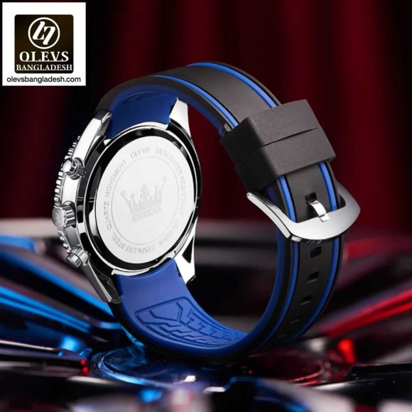 Original Olevs Luxury 9916 Model Chronograph Active Watch - Image 2