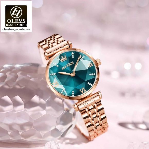 Original Olevs Luxury 6642 Model Ladies Watch