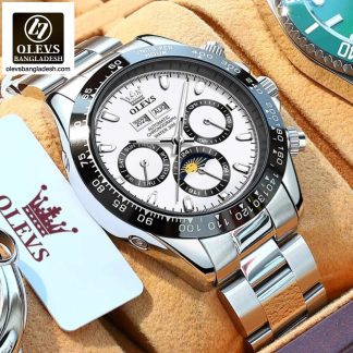 Original Olevs Luxury 6654 Model Automatic Mechanical Watch