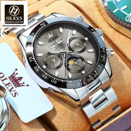 Original Olevs Luxury 6654 Model Automatic Mechanical Watch