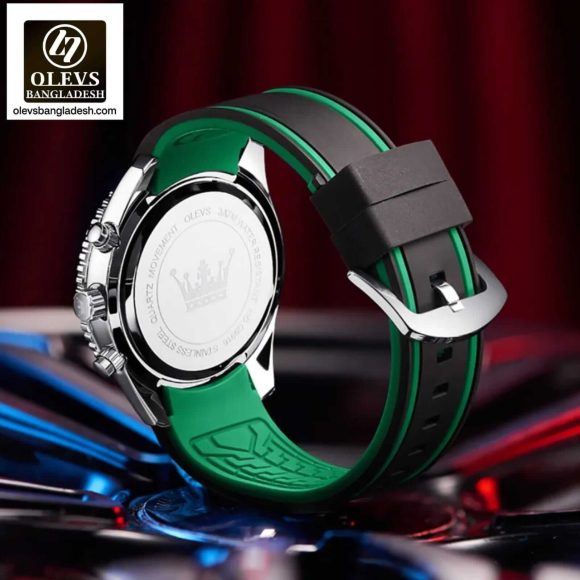 Original Olevs Luxury 9916 Model Chronograph Active Watch - Image 2