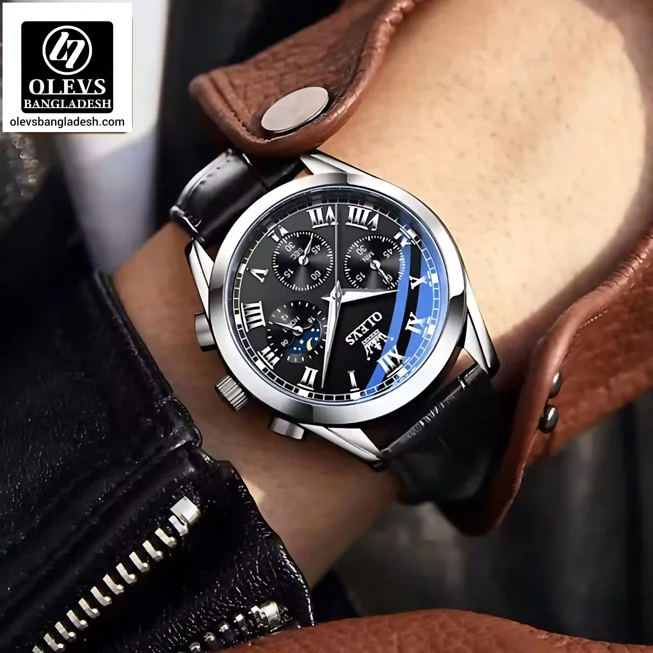 Olevs 2871 Belt Chronograph - Image 8