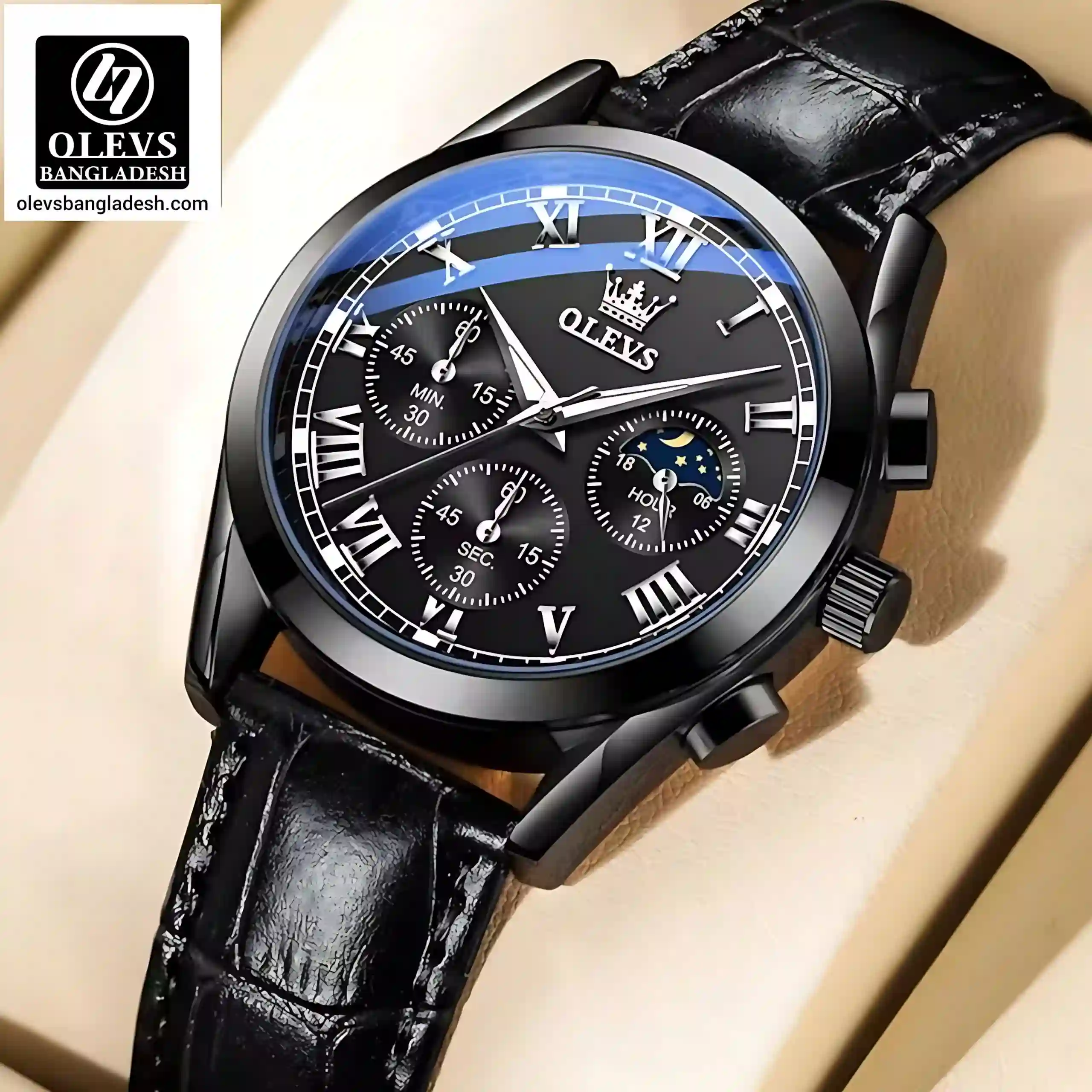 Olevs 2871 Belt Chronograph - Image 3