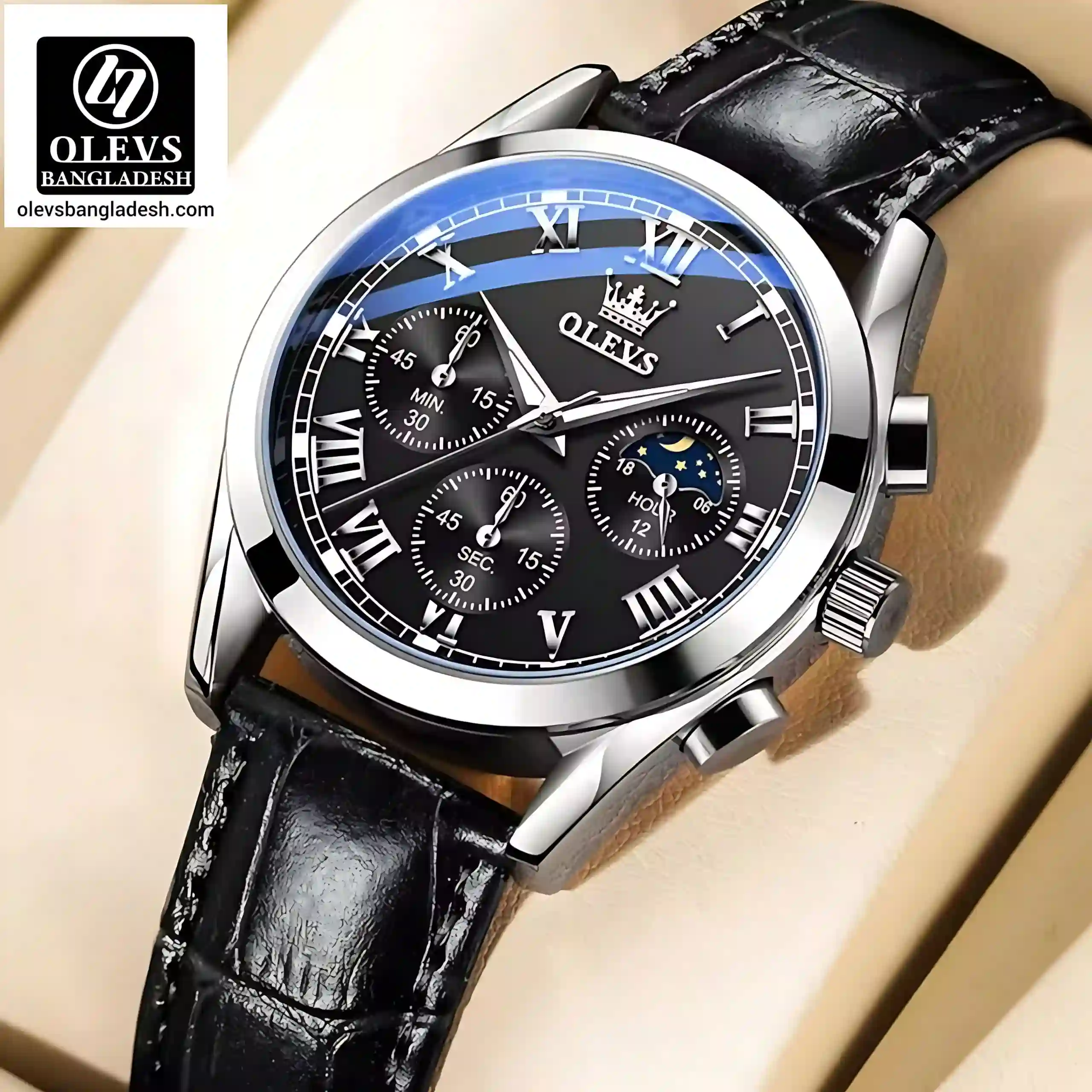 Olevs 2871 Belt Chronograph - Image 2