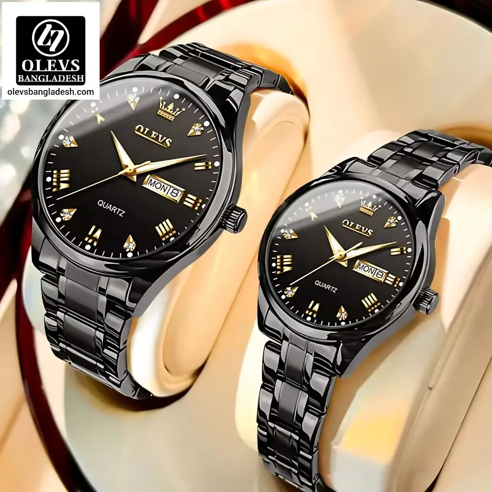 Olevs 5563 Couple watch - Image 5