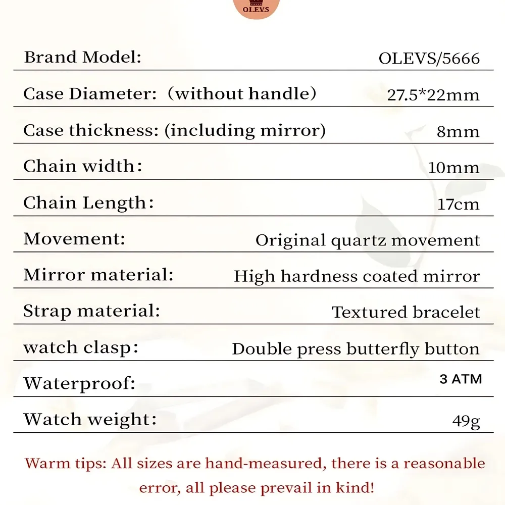 Olevs 5666 Women Watch - Image 29