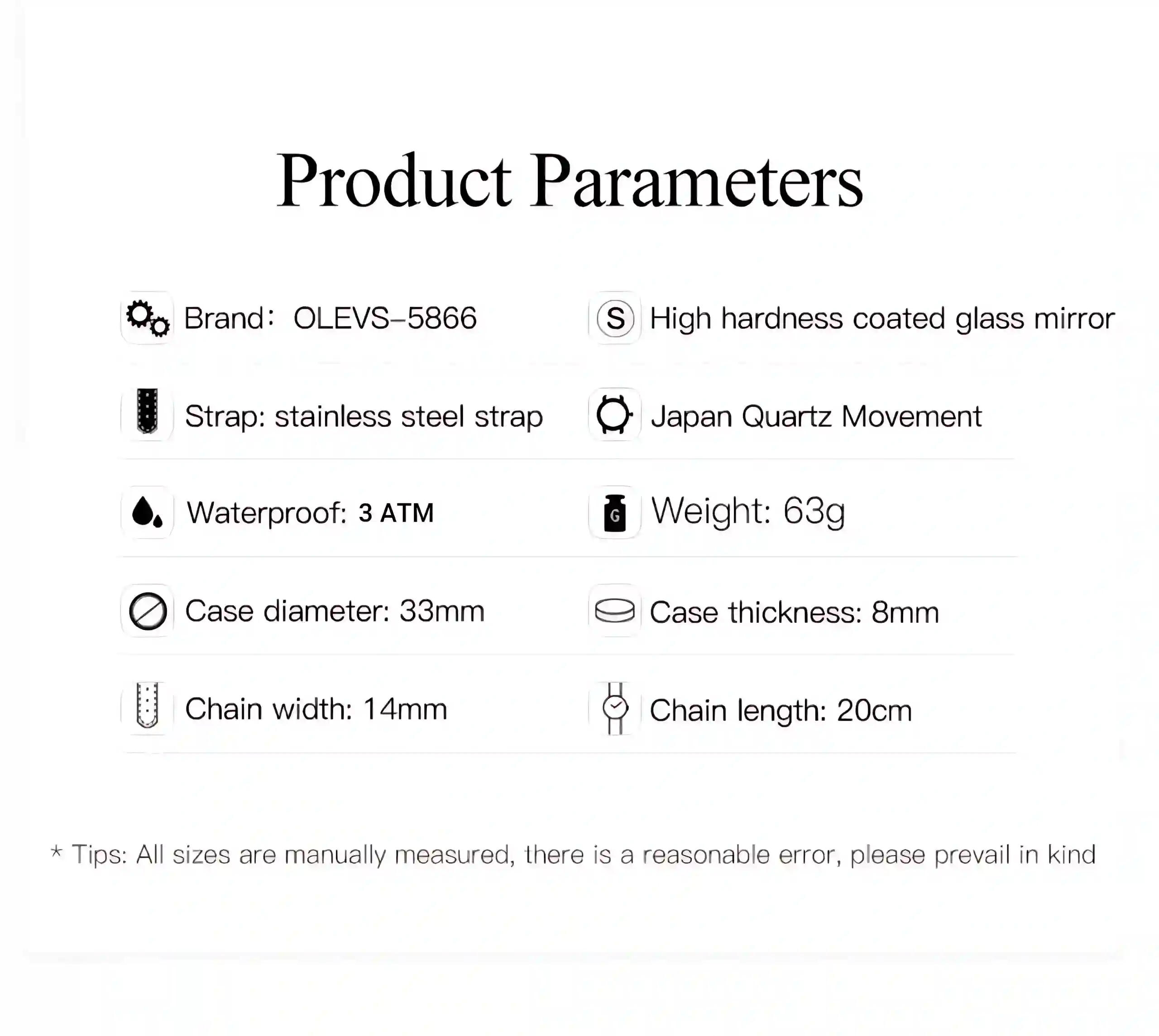 Olevs 5866 Women Watch