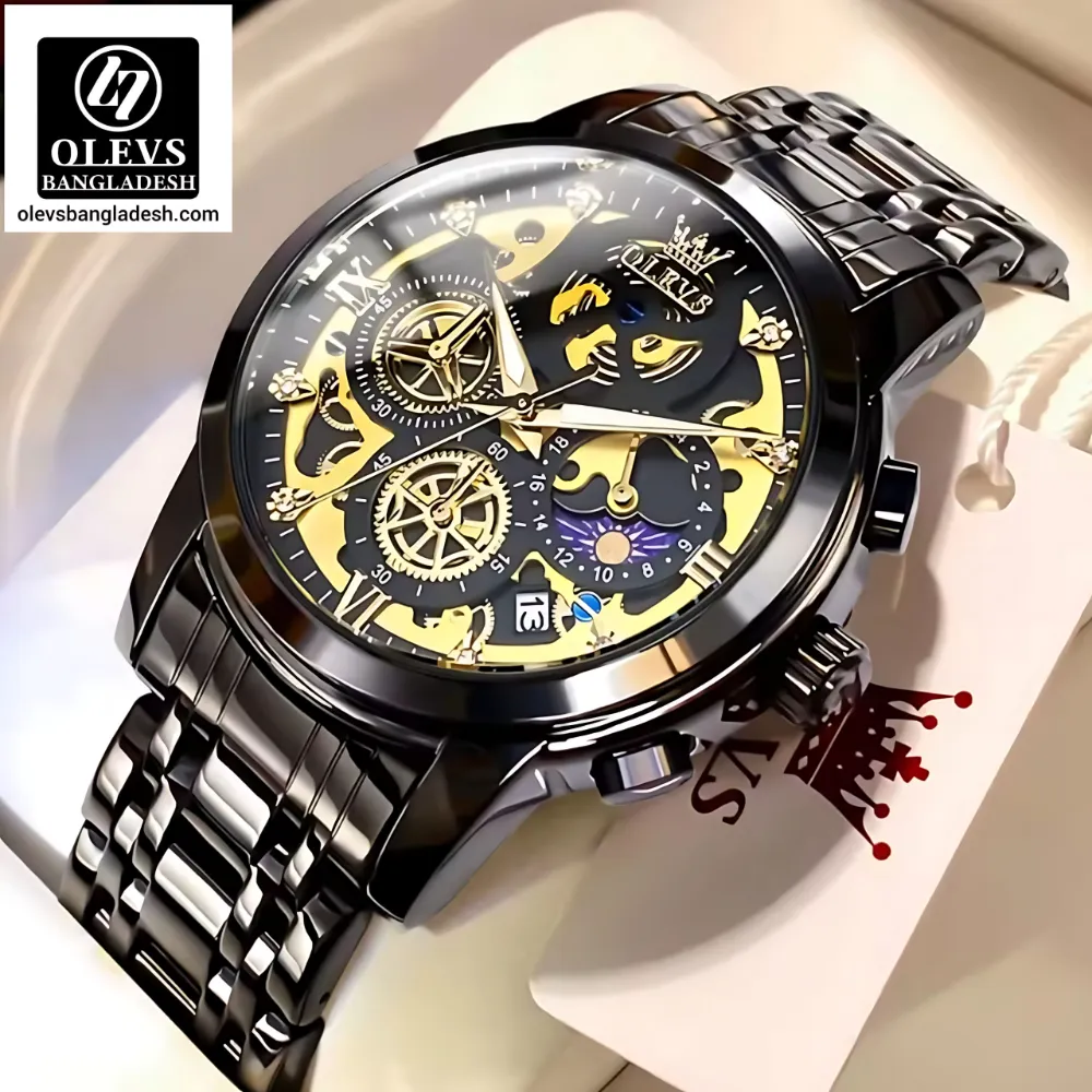 Olevs 9947 Men Chronograph - Image 5