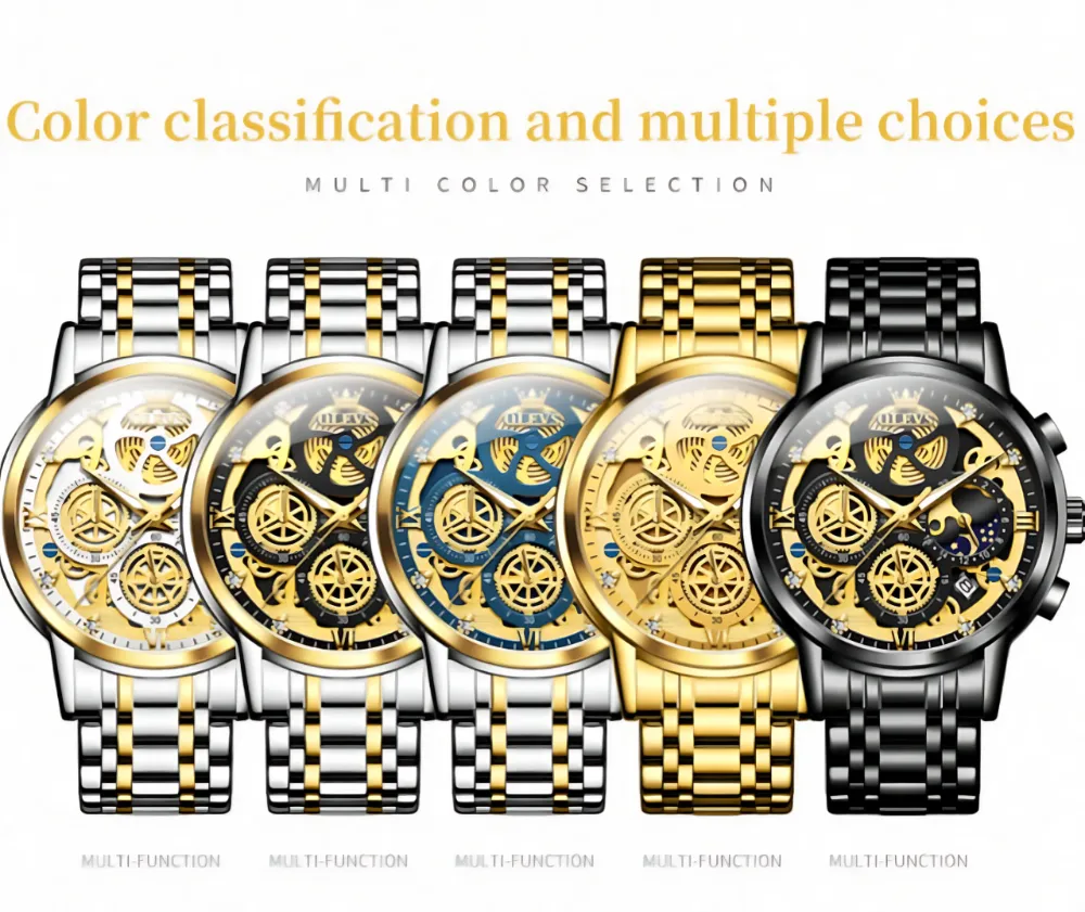 Olevs 9947 Men Chronograph - Image 7