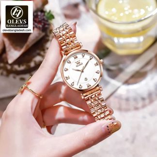 Original Olevs Luxury 5866 Model Ladies Watch