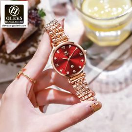 Original Olevs Luxury 5866 Model Ladies Watch