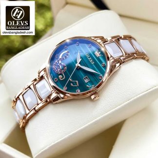 Original Olevs Luxury 3605 Model Ceramics Ladies Watch - Image 2