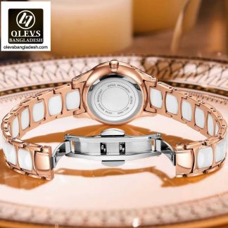 Original Olevs Luxury 3605 Model Ceramics Ladies Watch - Image 3