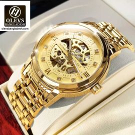 Original Olevs Luxury 9901 Model Automatic Mechanical Watch