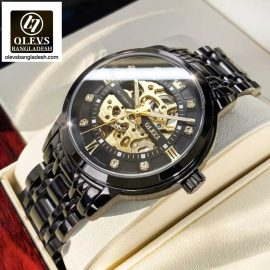 Original Olevs Luxury 9901 Model Automatic Mechanical Watch