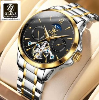 Original Olevs Luxury 6663 Model Automatic Mechanical Watch