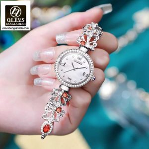 Original Olevs 9958 Model Luxury Ladies Watch - Image 2
