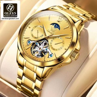Original Olevs Luxury 6663 Model Automatic Mechanical Watch