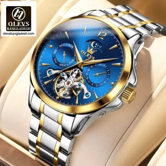 Original Olevs Luxury 6663 Model Automatic Mechanical Watch