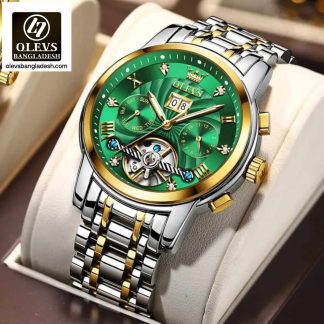 Original Olevs Luxury 9910 Model Automatic Mechanical Watch