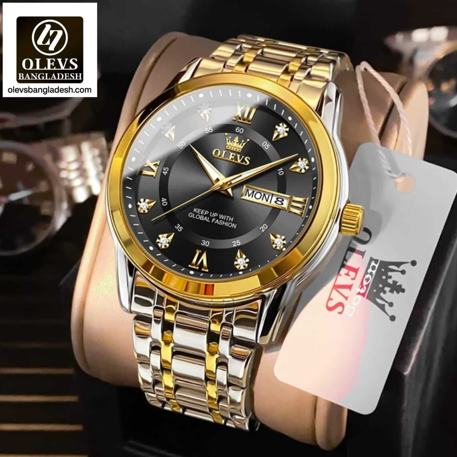 Original Olevs Luxury 5513 Model Watch for Men – Official Site of Olevs ...