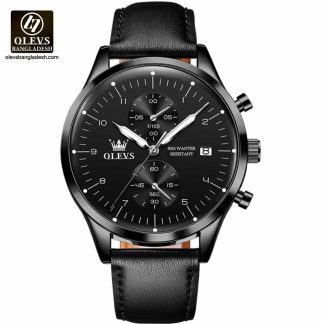 Original Olevs Luxury 2880 Model Chronograph Active Watch