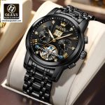 Original Olevs Luxury 9910 Model Automatic Mechanical Watch