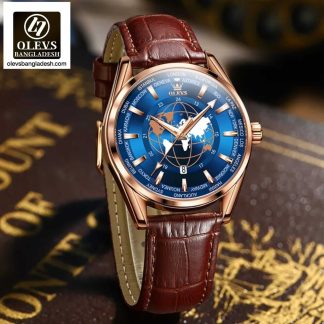 Original Olevs Luxury 9926 Model Watch for Men - Image 2
