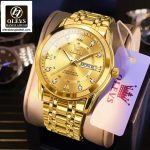 Original Olevs Luxury 5513 Model Watch for Men