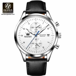 Original Olevs Luxury 2880 Model Chronograph Active Watch