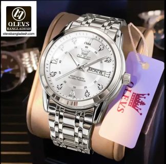 Original Olevs Luxury 5513 Model Watch for Men