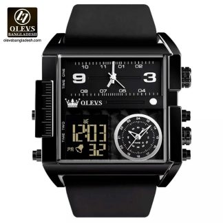 Original Olevs 1101 Model Big Dial Sports Watch for Men - Image 2