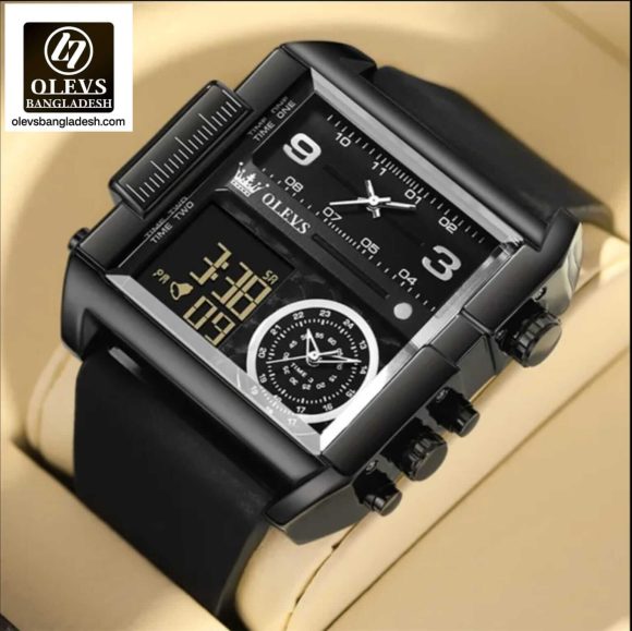 Original Olevs 1101 Model Big Dial Sports Watch for Men