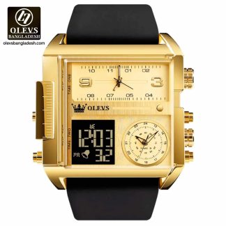 Original Olevs 1101 Model Big Dial Sports Watch for Men - Image 2