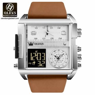 Original Olevs 1101 Model Big Dial Sports Watch for Men - Image 2