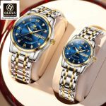 Original Olevs 5513 Model Luxury Couple Watch