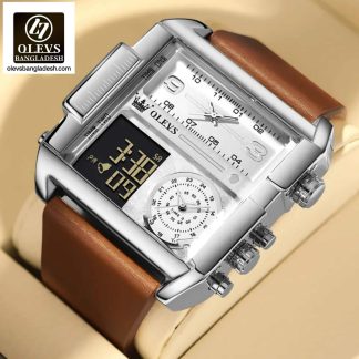 Original Olevs 1101 Model Big Dial Sports Watch for Men