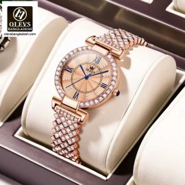 Original Olevs Luxury 9942 Model Ladies Watch