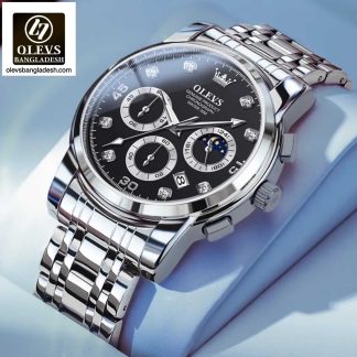 Original Olevs Luxury 2889 Model Chronograph Active Watch