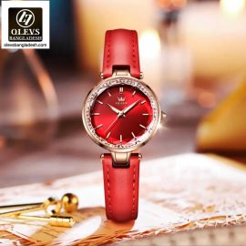 Original Olevs Luxury 6645 Model Ladies Watch