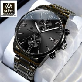 Original Olevs Luxury 2886 Model Chronograph Active Watch