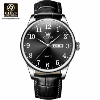 Original Olevs 5535 Model Luxury Leather Belt Watch