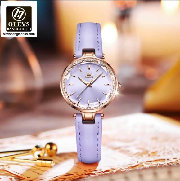 Original Olevs Luxury 6645 Model Ladies Watch