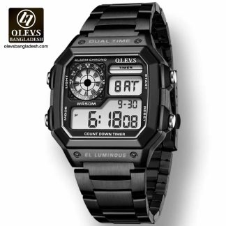 Original Olevs 1108 Model Digital Sports Watch for Men - Image 2