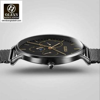 Original Olevs Luxury 6860 Model Ultra Thin Watch for Men - Image 2