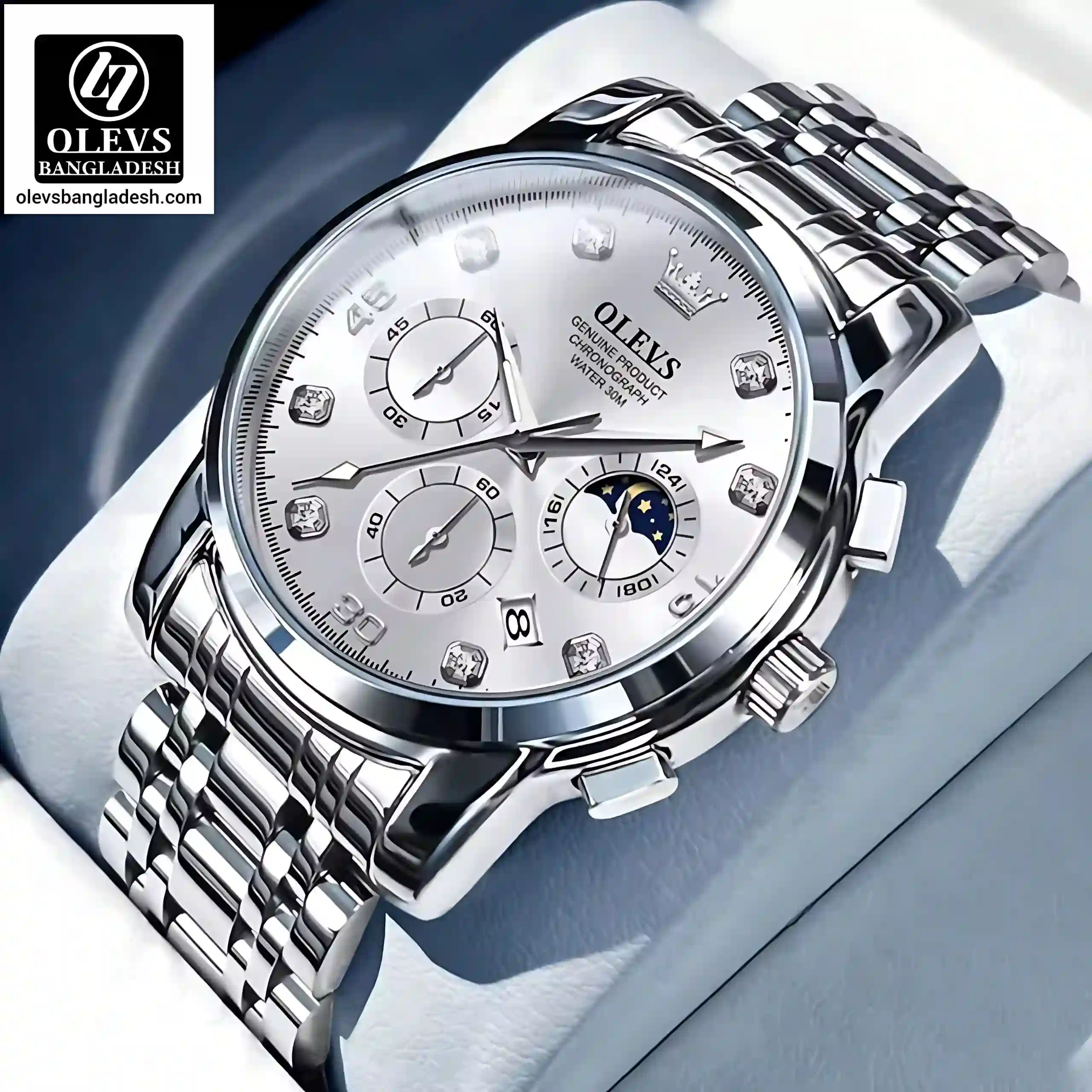 Olevs 2889 Men Chronograph - Image 6