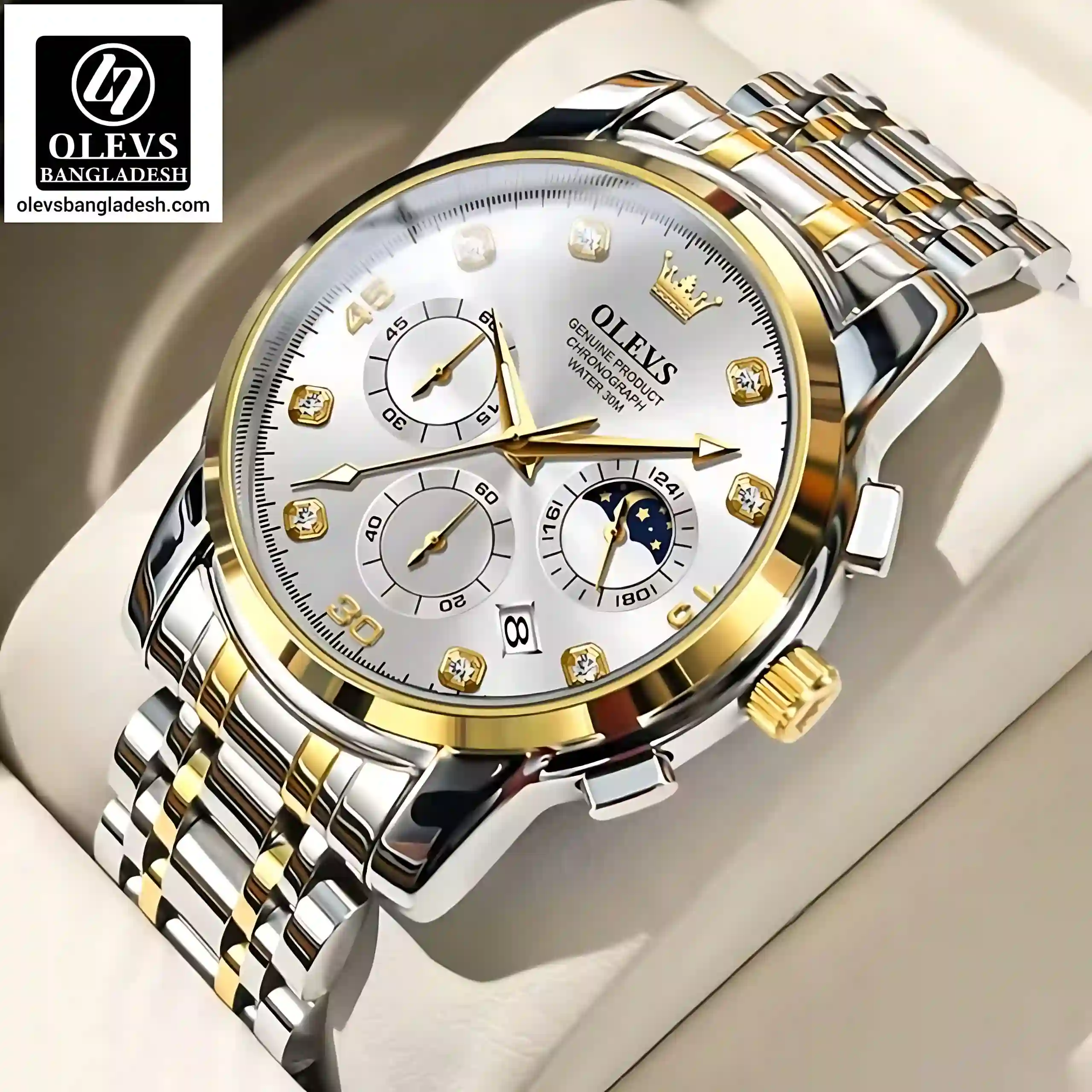 Olevs 2889 Men Chronograph - Image 4