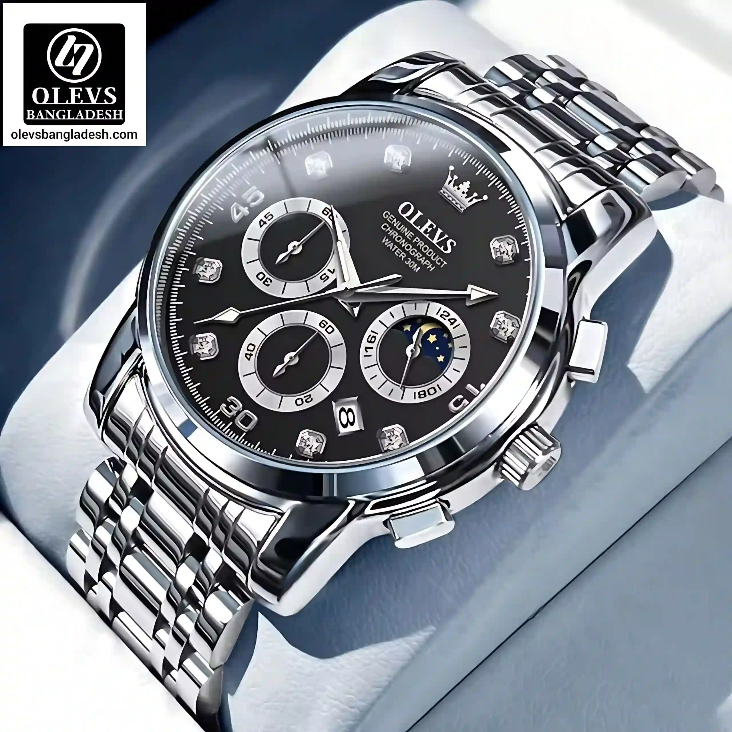 Olevs 2889 Men Chronograph - Image 3