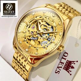 Original Olevs Luxury 9920 Model Automatic Mechanical Watch